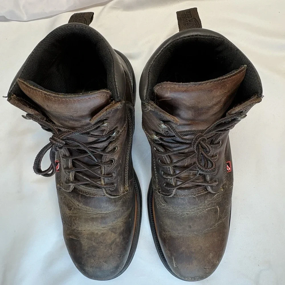 Red Wing 4215 Men Waterproof Boots‎ Steel Toe Genuine Leather Durable Size 11 D